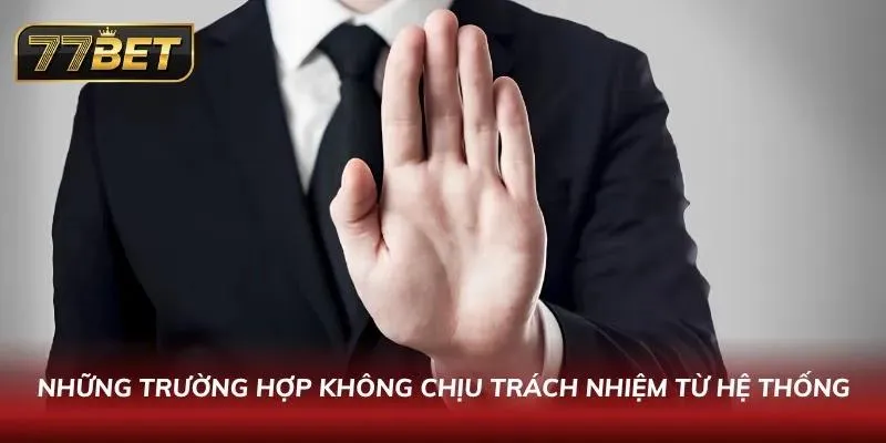 Màn hình lỗi kết nối từ hệ thống