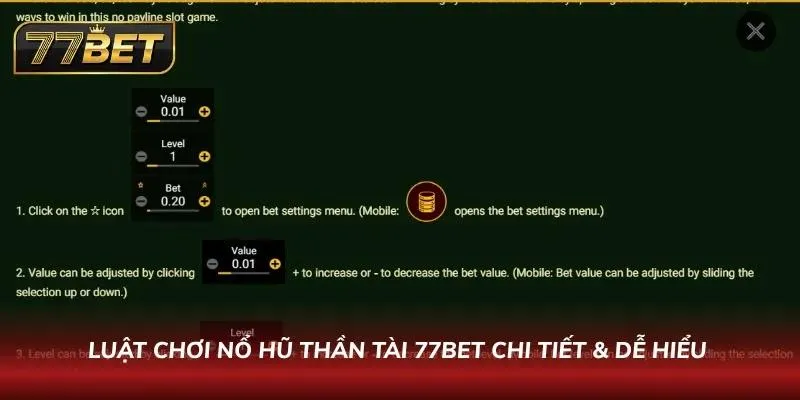 Quy tắc chơi cực đơn giản phù hợp với mọi đối tượng