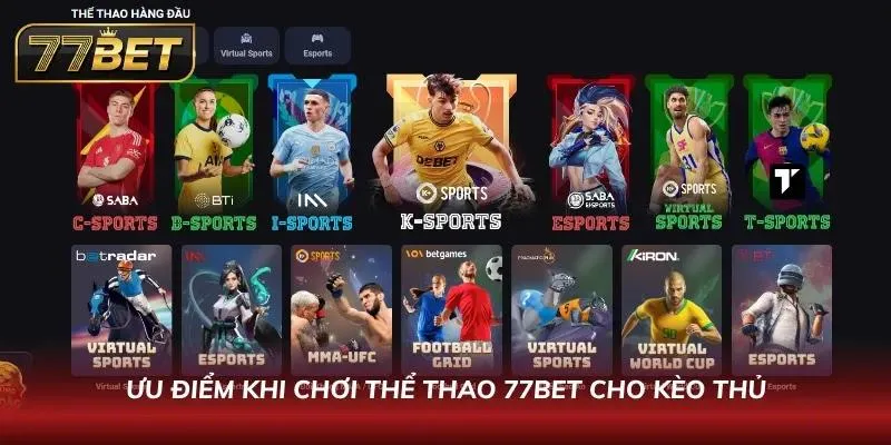 Giao diện bảng kèo trực quan, hiện đại và hệ thống sảnh cược đa dạng